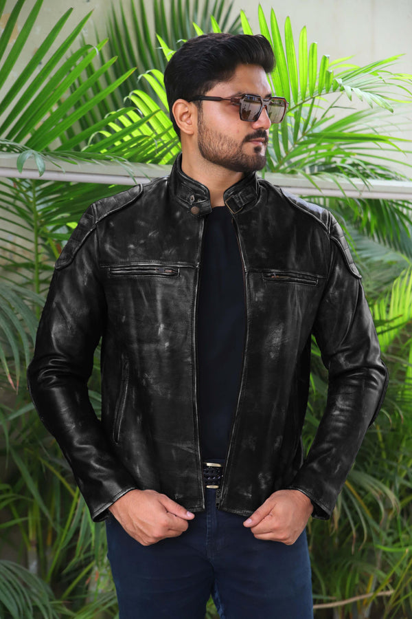 Rugged Leather Jacket