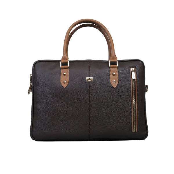 Executive Z Laptop bag - Chocolate