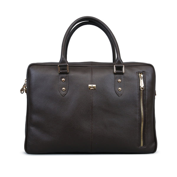 Executive Z Laptop bag - Chocolate Monotone
