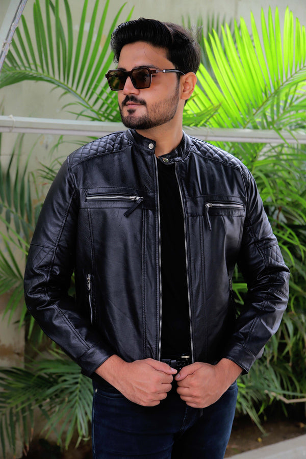 Quilted Leather Jacket